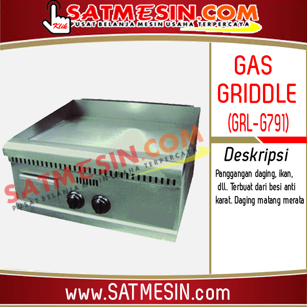 Mesin Gas Griddle GRL G791 copy