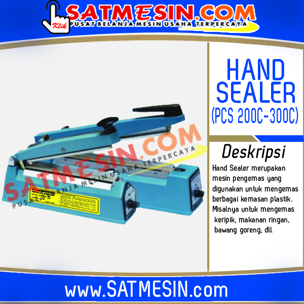 Mesin Hand Sealer PCS 200C 300C