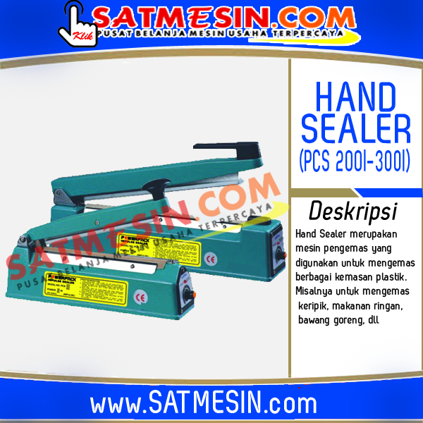 Mesin Hand Sealer PCS 200I 300I